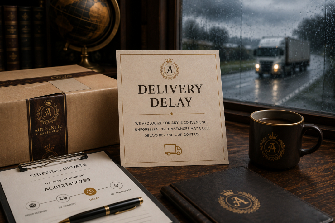 Delivery delays and shipping support